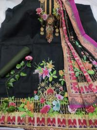অরগান্ডি লোন থ্রি পিস