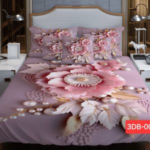 3D Bedsheet Four Piece Set