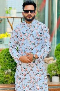 Digital Print Panjabi