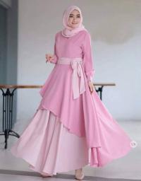 Dubai Cherry Bourka with Hijab