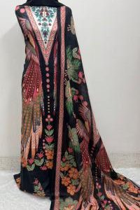 Digital Print Cotton Three Piece