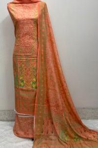 Digital Print Cotton Three Piece