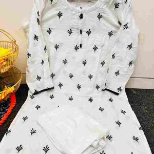 Embroidery Cotton Co-Ord Set